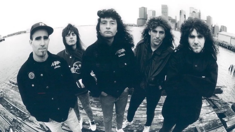 O Anthrax no começo dos anos 1990