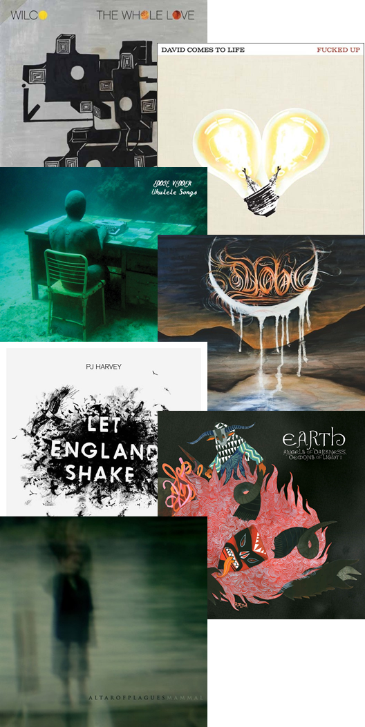 Meus discos preferidos de 2011